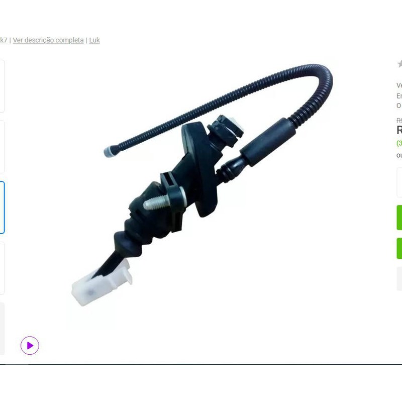 CILINDRO EMBREAGEM (MESTRE) - VALEO - 2117815