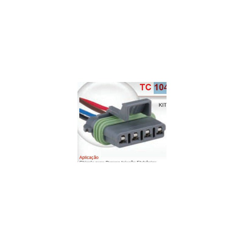 CONECTOR /CHICOTE C/04 VIAS - TC - TC1172