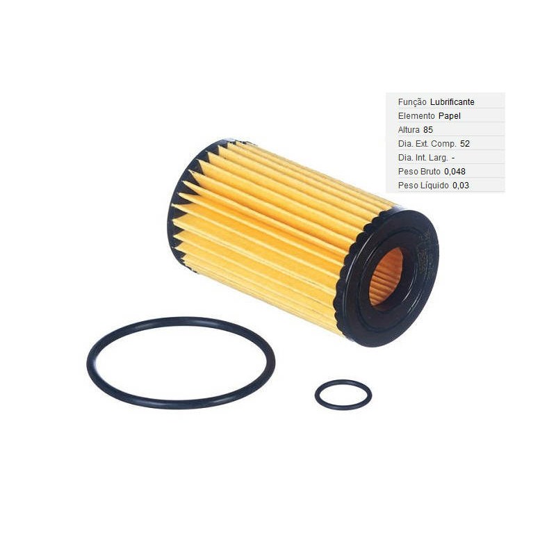 FILTRO LUBRIF /OLEO - TECFIL - PEL705