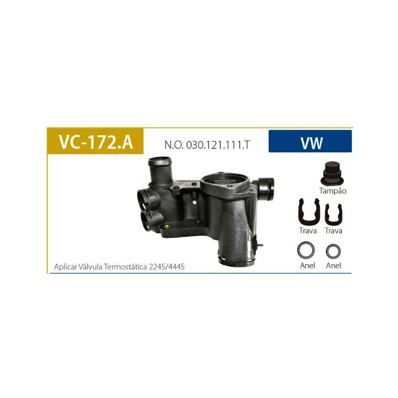 CARCACA VALVULA TERMOSTATICA - VALCLEI - VC172A