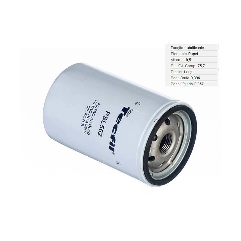 FILTRO LUBRIF /OLEO - VOX - LB562