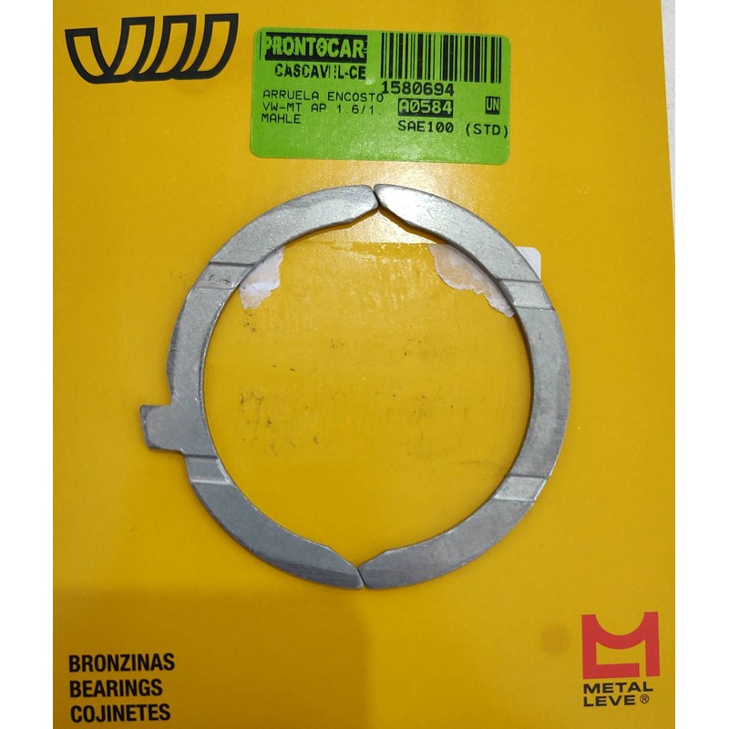 ARRUELA ENCOSTO MOTOR - MAHLE - SAE100 (STD)
