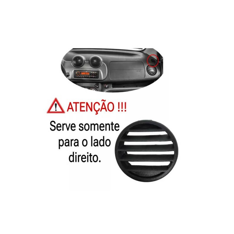 GRADE DIRECIONADA AR /DIFUSOR - FIAT - 100185267