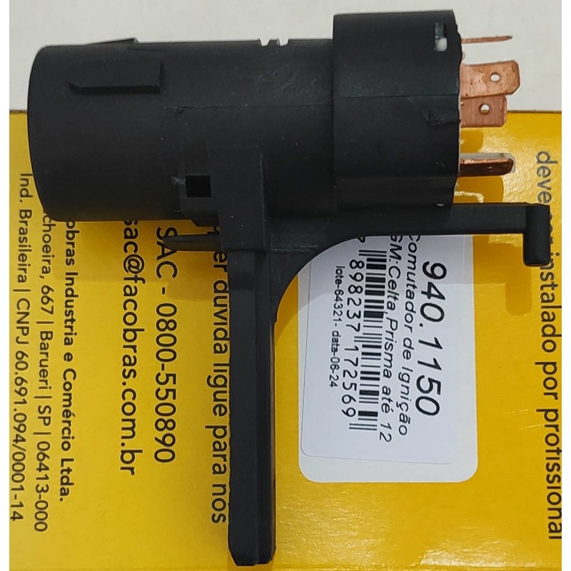 CONTACTO IGNICAO /COMUTADOR IG - FACOBRAS - 9401150